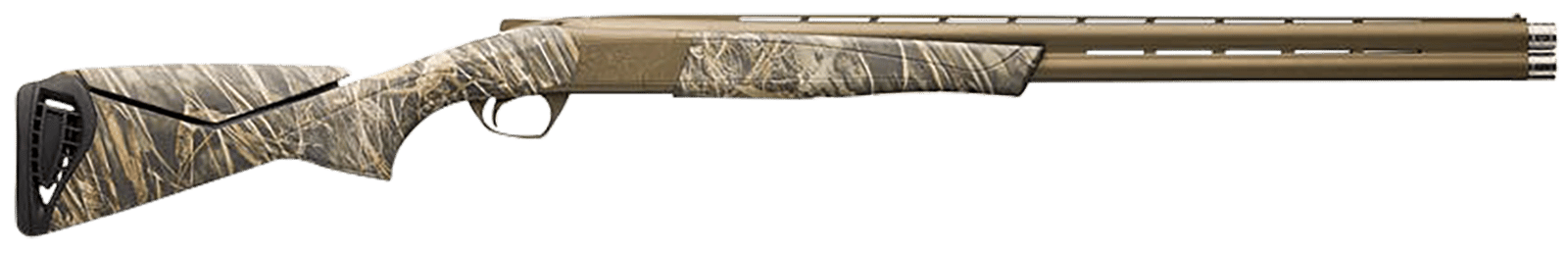Browning 018729204 Cynergy Wicked Wing 12 Gauge 3.5" 2rd 28"  Burnt Bronze Cerakote Barrel/Camo Design Receiver, Realtree Max-7 Synthetic Stock With Adjustable Comb & Textured Gripping Surface