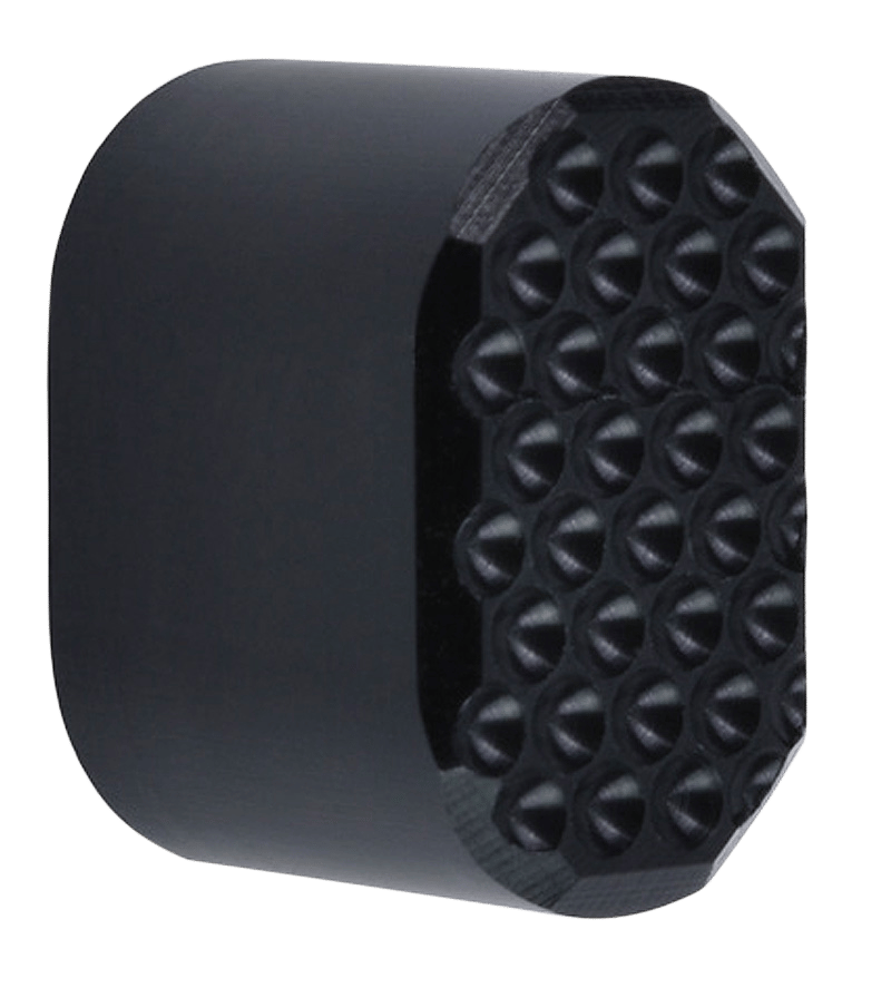 Phase 5 Weapon Systems PMRBLKDIMPLED Dimpled Mag Release  6061-T6 Aluminum Black Anodized