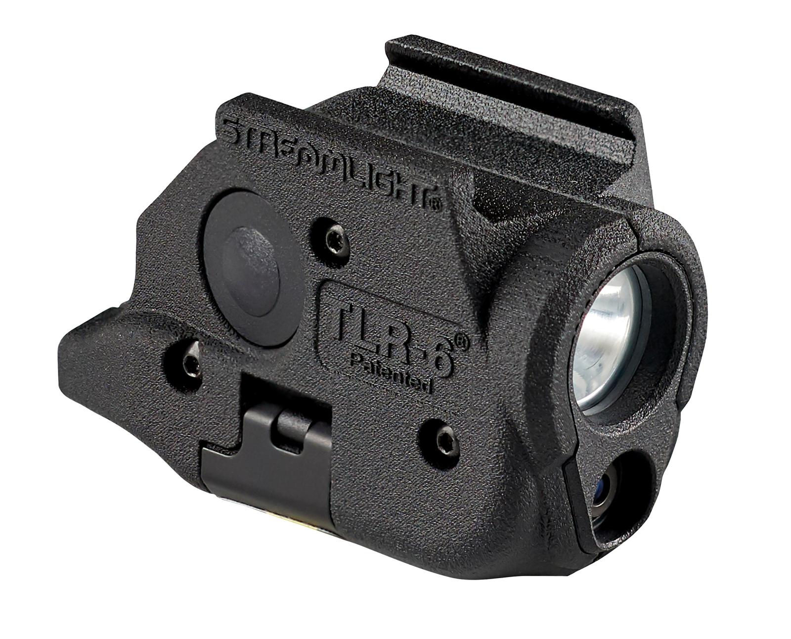 Streamlight 69286 TLR-6 Gun Light  Black 100 Lumens White LED/Red Laser Glock 43X MOS/48 MOS/43X/48