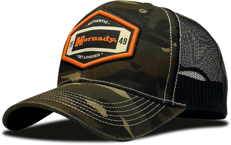 Hornady Gear 32830 Trucker  Camo Hornady Patch