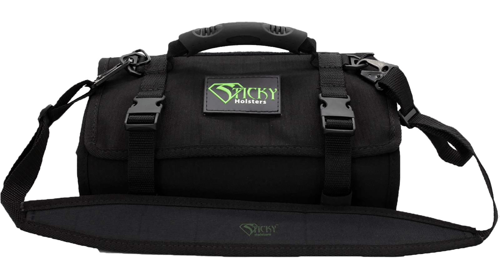 Sticky Holsters RORB Roll Out Range Bag Black 13" Neoprene/Nylon Laminate