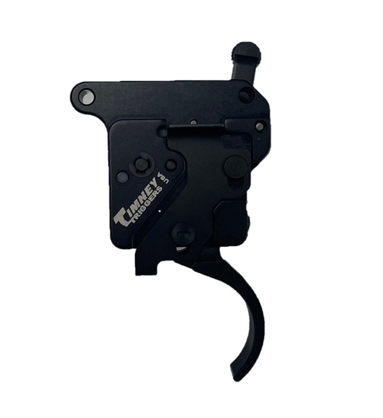 Timney Triggers 521 Featherweight Deluxe  Curved Trigger with 3 lbs Draw Weight for Rem Model 7