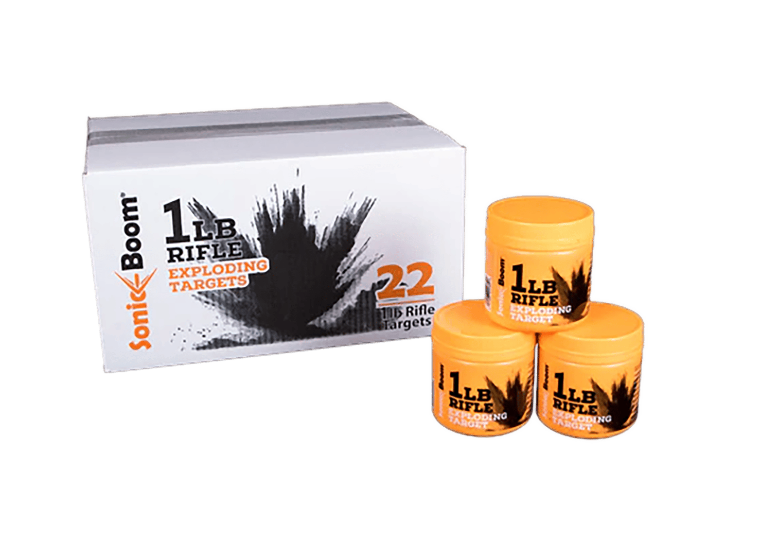 Sonic Boom/jerent SBT0120P   Rifle Exploding Target 1 lb 22 Pack