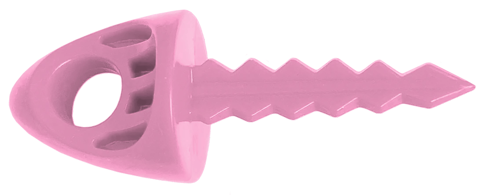 Targettack Llc  Targettack  Pink Polycarbonate Plastic 1" For Paper/Vinyl Targets 12 Pack