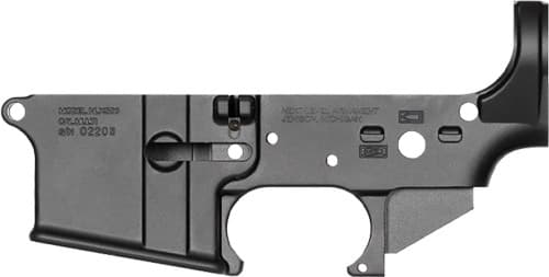 NLA FORGED AR15 LOWER RECEIVER BLACK