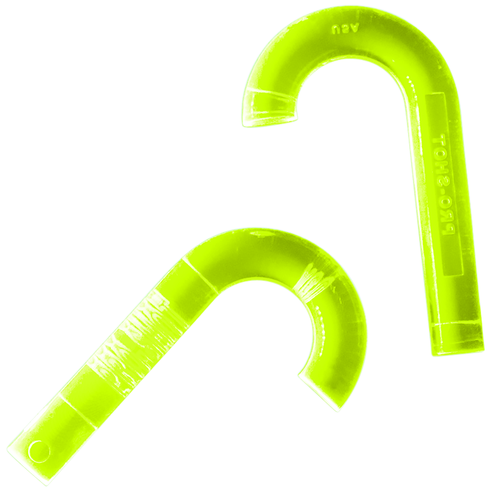 Pro-Shot BLGREEN2PK UV Bore Light  .22 Cal/ 9mm & Up Rifle/Pistol Fiber Optic Illuminator Neon Green 2 Pack