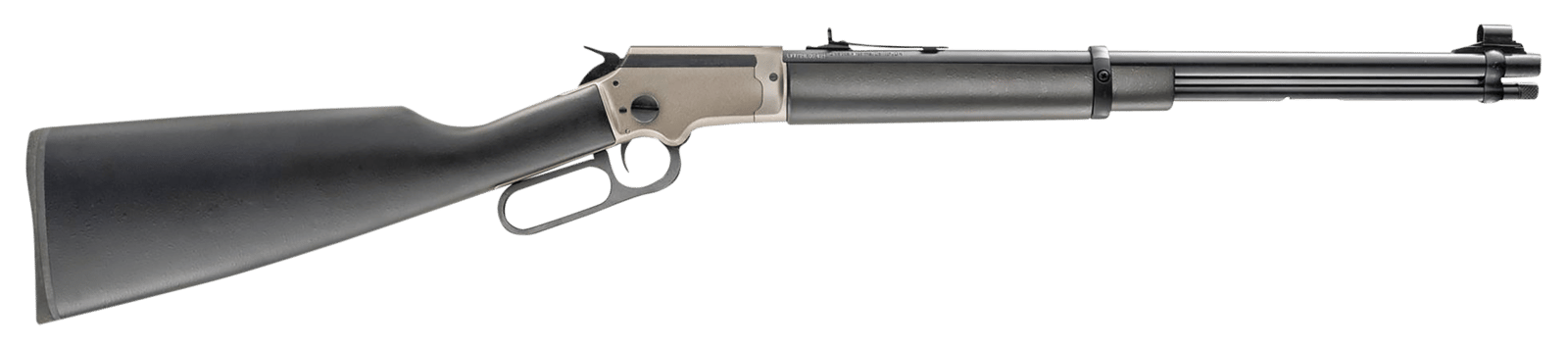 Chiappa Firearms 920426 LA332 Kodiak Cub Takedown Full Size 22 LR 15+1 18.50" Blued Barrel, Stainless Cerakote Receiver, Black Textured Fixed English Style Stock, Right Hand