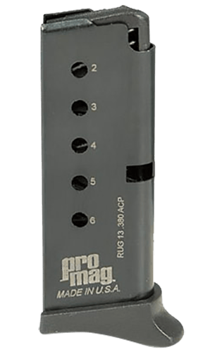 ProMag RUG13 Ruger LCP  6rd 380 ACP Blued Steel