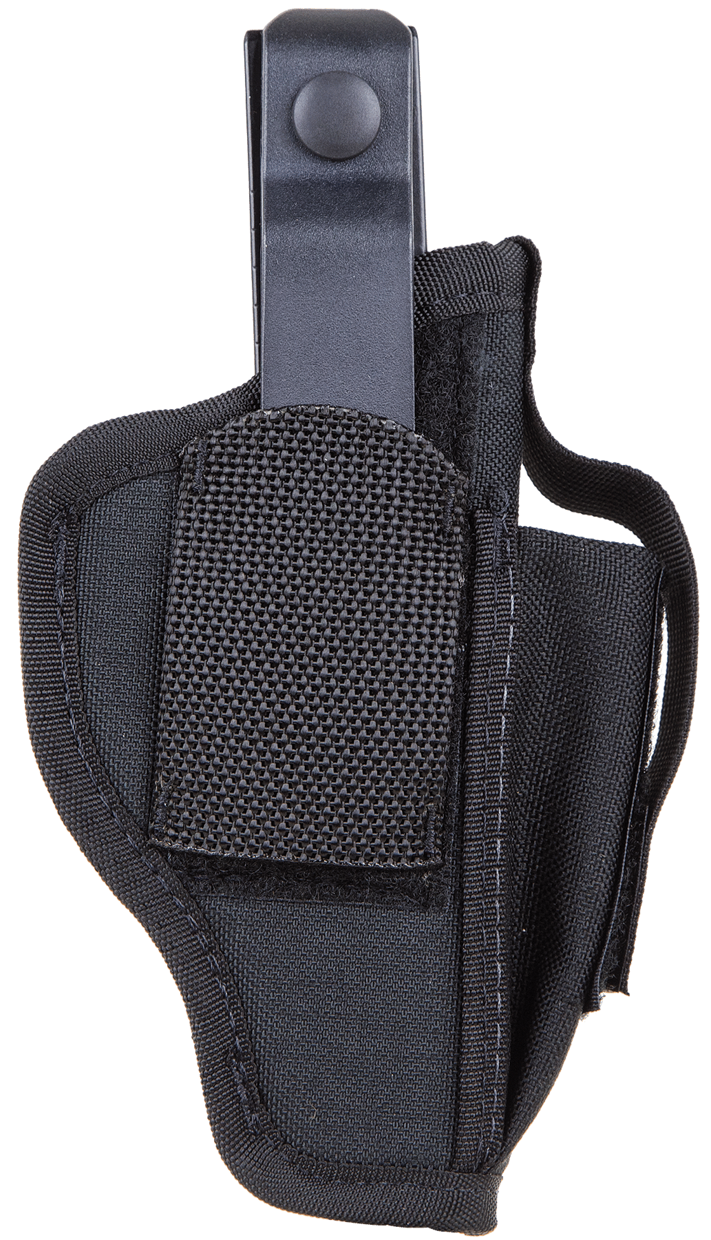 Blackhawk 40AM01BK Multi-Use  IWB/OWB Size 01 Black Nylon Belt Clip Fits Medium Autos Fits 3-4" Barrel Ambidextrous