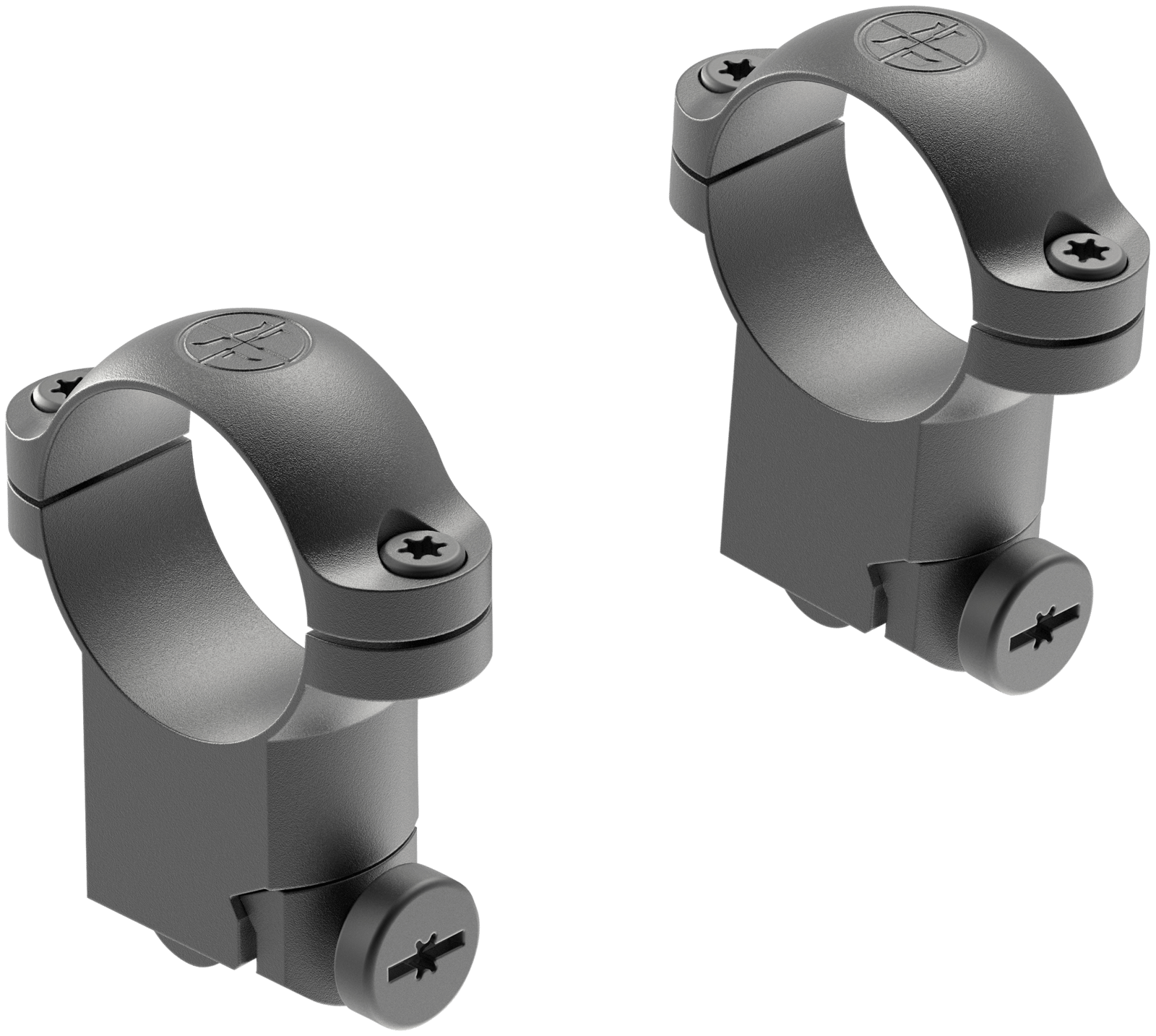 Leupold 50217 Ringmounts  Matte Black Ruger No.1/77/11 1" High