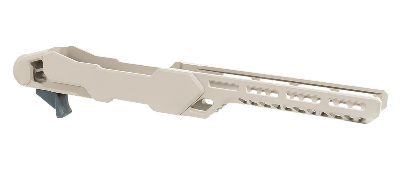 Timber Creek Outdoors ERC1022FDE Enforcer Rifle Chassis Flat Dark Earth Aluminum Fits Ruger 10/22 Compatible w/ MSR Buffer Tubes