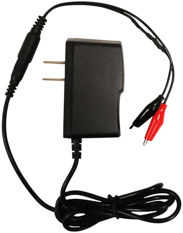 Mojo Outdoors HW2517 Battery Charger Battery Charger Black 6 Volt Battery