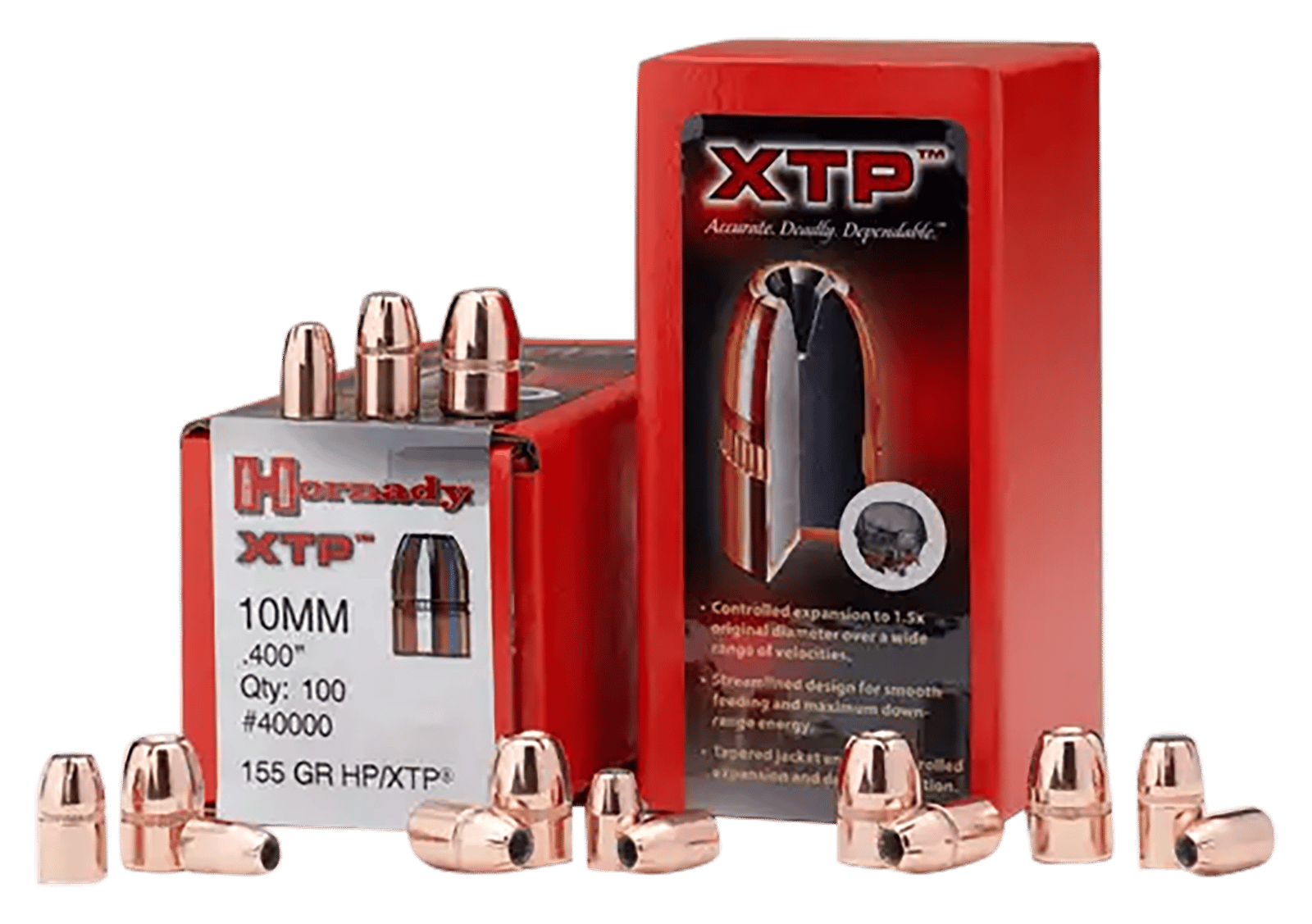 Hornady 35700 XTP  38 Cal .357 110 gr Hollow Point 100 Per Box/ 25 Case
