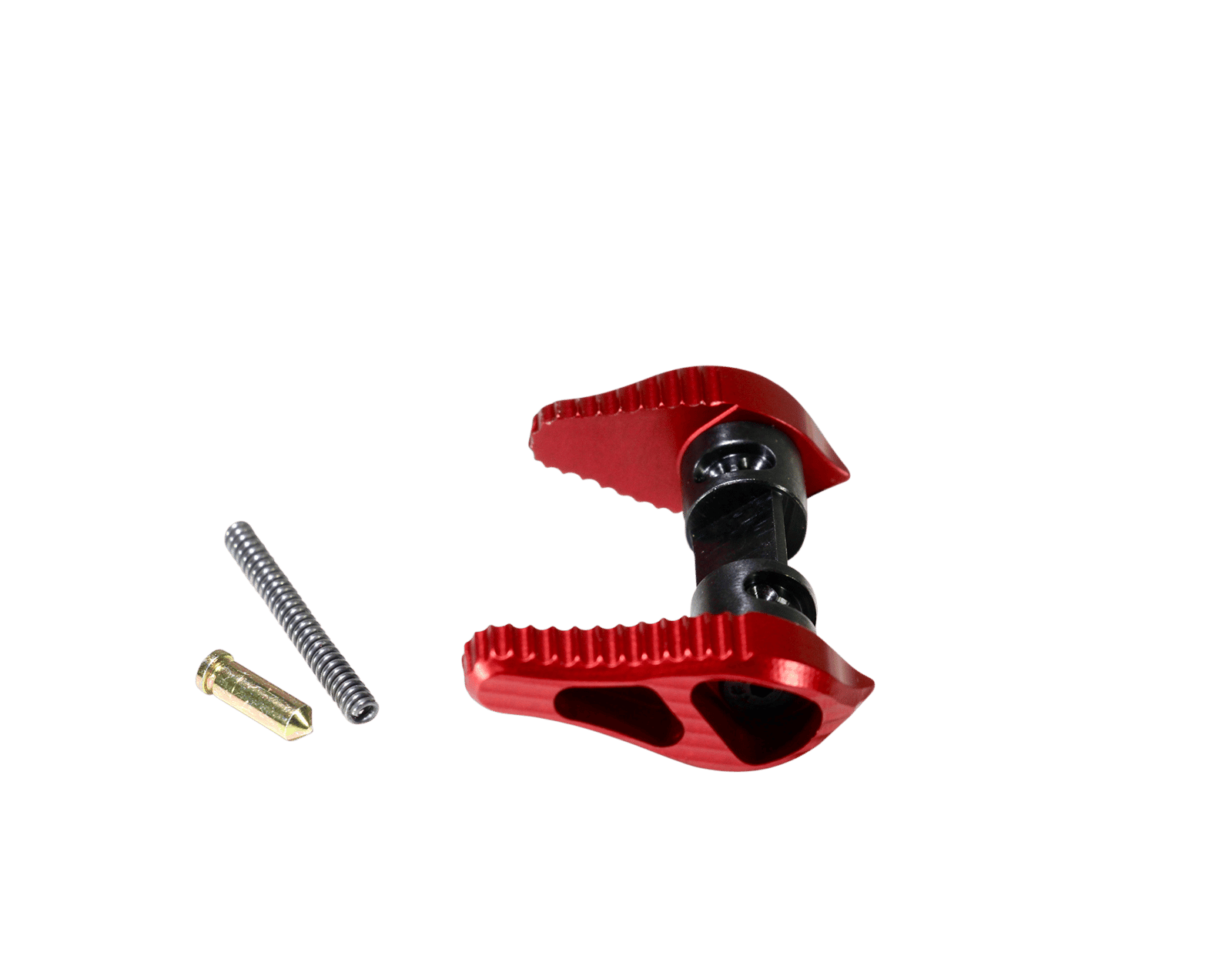 TIMBER CREEK OUTDOOR INC AMBISSR Safety Selector 45/90 Degree AR Platform Red Anodized Aluminum Ambidextrous