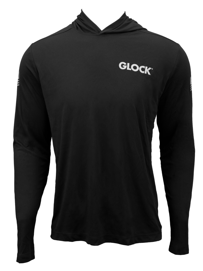 GLK AP96413 HOODED PERFORMANCE SHIRT 2XL BLK