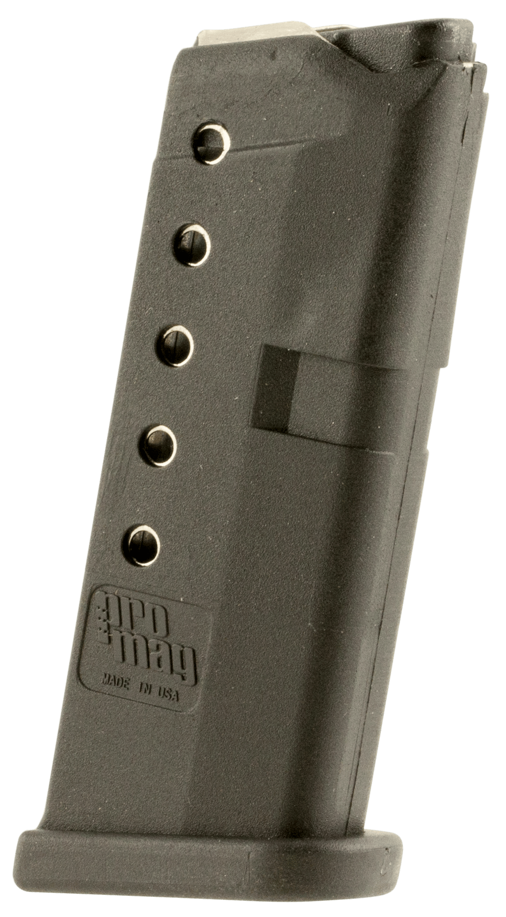 ProMag GLK10 Standard  6rd 380 ACP Compatible w/ Glock 42 Black DuPont Zytel Polymer