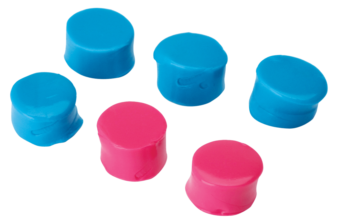 Walker's GWPSILPLGPKTL Silicone Putty  Silicone 32 dB In The Ear Pink Teal Adult 3 Pack