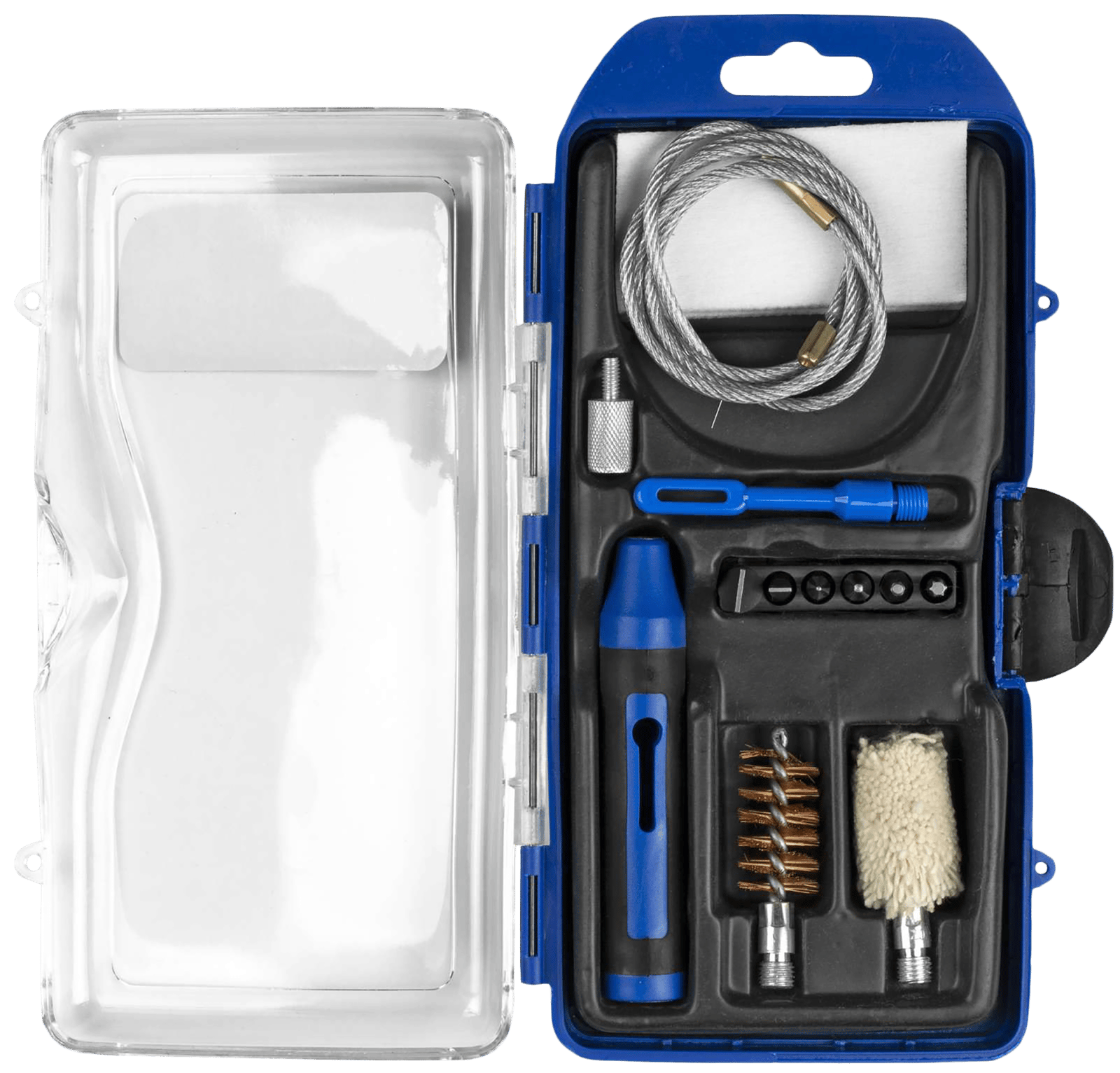 DAC GM20SG GunMaster Cleaning Kit 20 Gauge Shotgun/14 Pieces Black/Blue