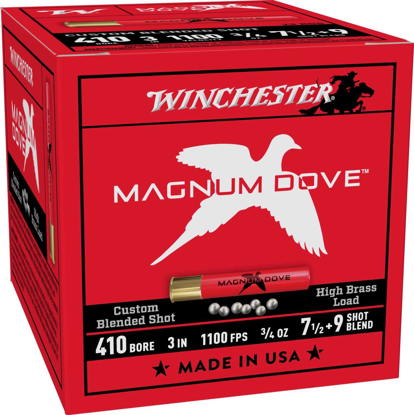 WIN MD41379  MAG DOVE 410 3" 3/4OZ 7.5/9     25/10