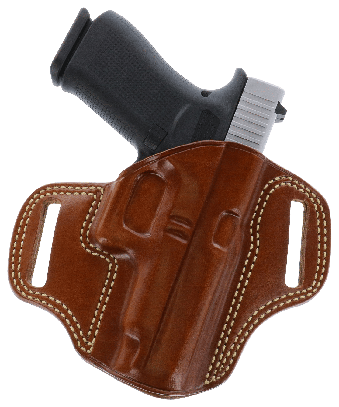 Galco CM158 Combat Master  OWB Tan Leather Belt Slide Fits S&W J Frame Fits Charter Arms Undercover Right Hand