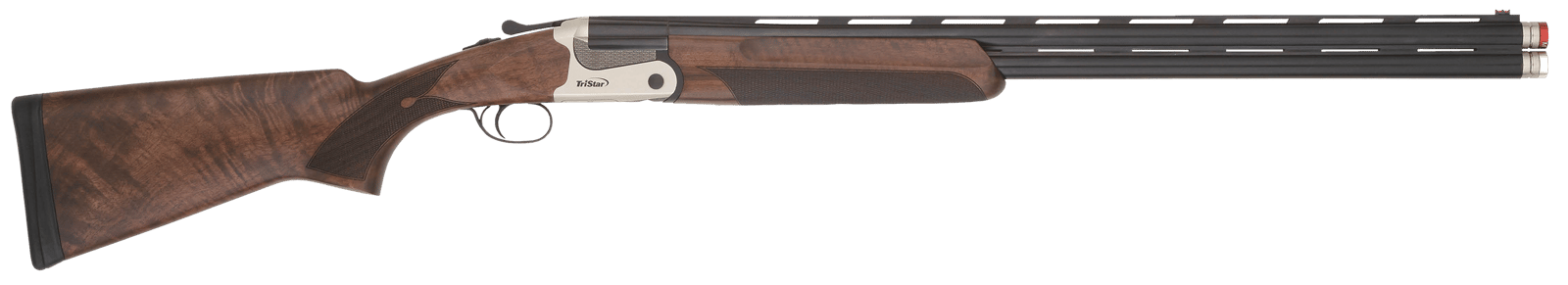 TriStar 33166 Cypher  28 Gauge Break Open 3" 2rd 28" Blued Steel Barrel, Stainless Steel Receiver, Fixed Turkish Walnut Stock, Ambidextrous
