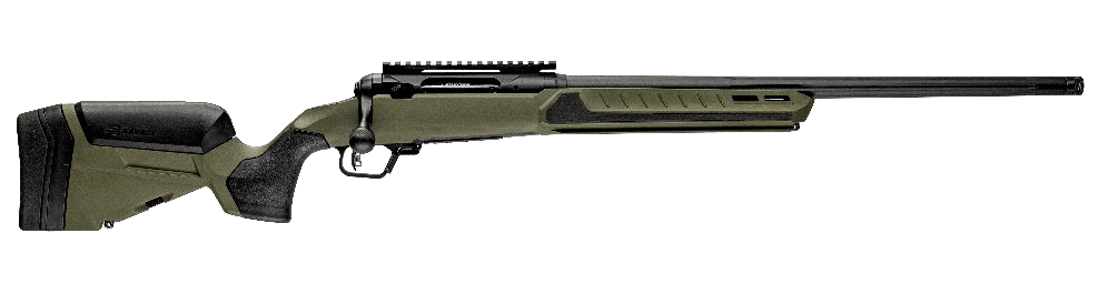Savage Arms 32638 110 Core Predator Full Size 6.5 Creedmoor 10+1 22" Medium Heavy Fluted Barrel, Arca Rail Forend, Hunter Green AccuStock w/AccuFit V2 Synthetic Stock, Left Hand