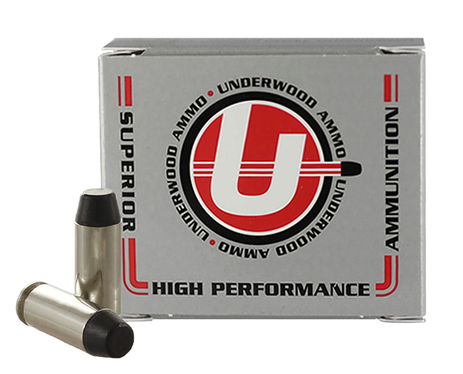 Underwood Ammo 242   10mmAuto 220gr Hard Cast Flat Nose 20 Per Box/10 Case