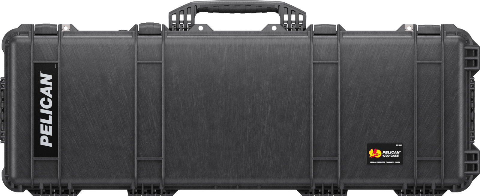Pelican 0172000000110 Protector Long Case 41.80" Black Polypropylene Foam Padding