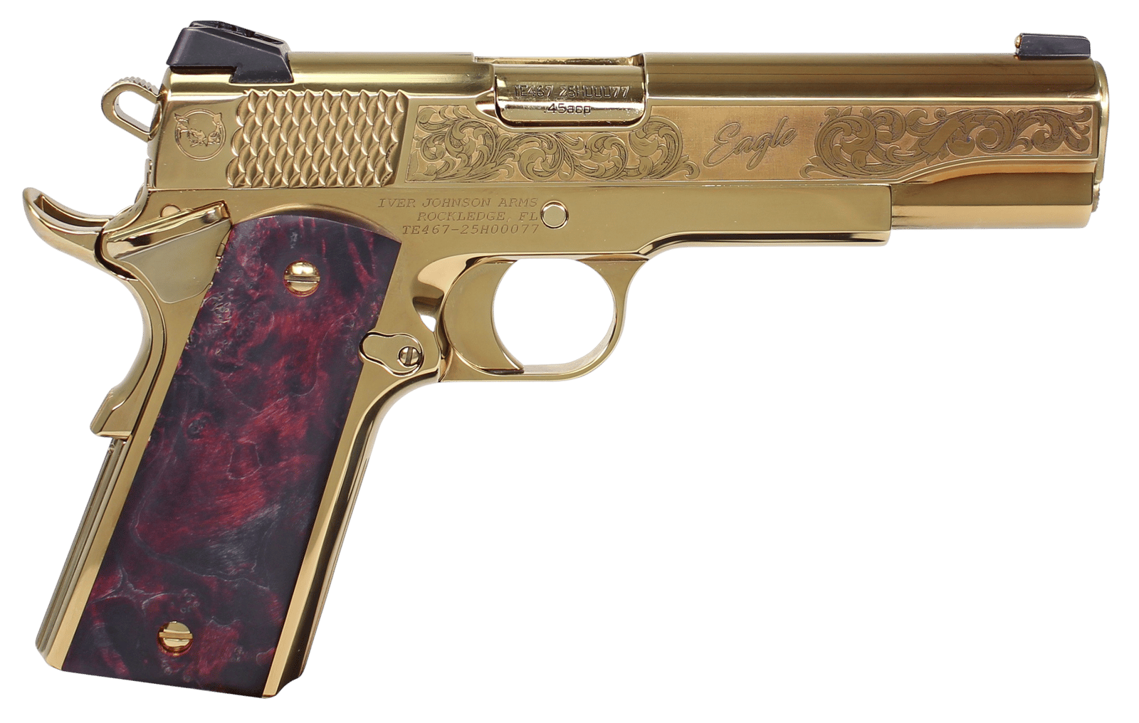 IVER NOBLE EAGLE EX     G2 45 5IN EXOTIC GRIP