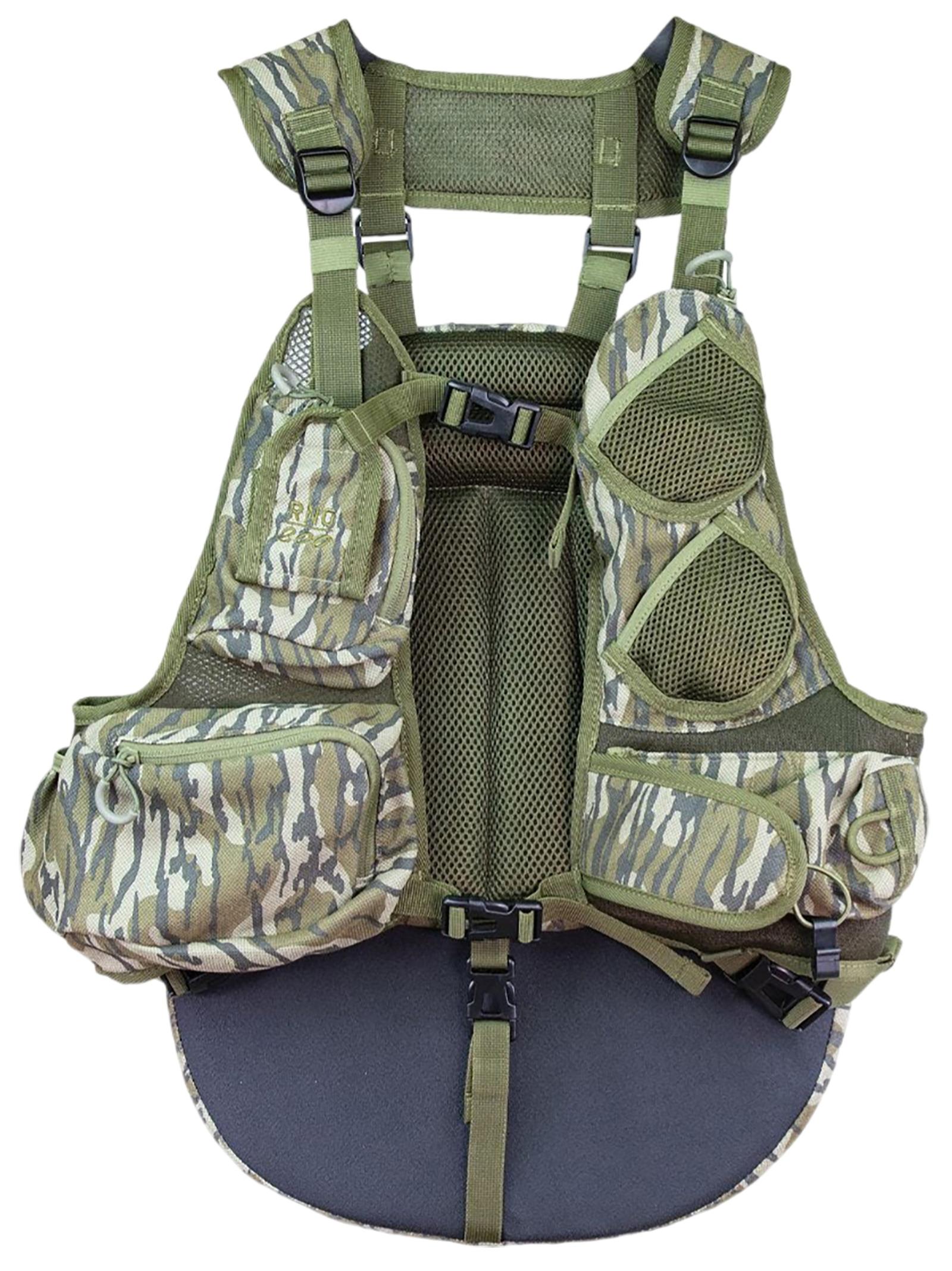 Knight & Hale KHT0105 Run N Gun Turkey Vest Mossy Oak Bottomland