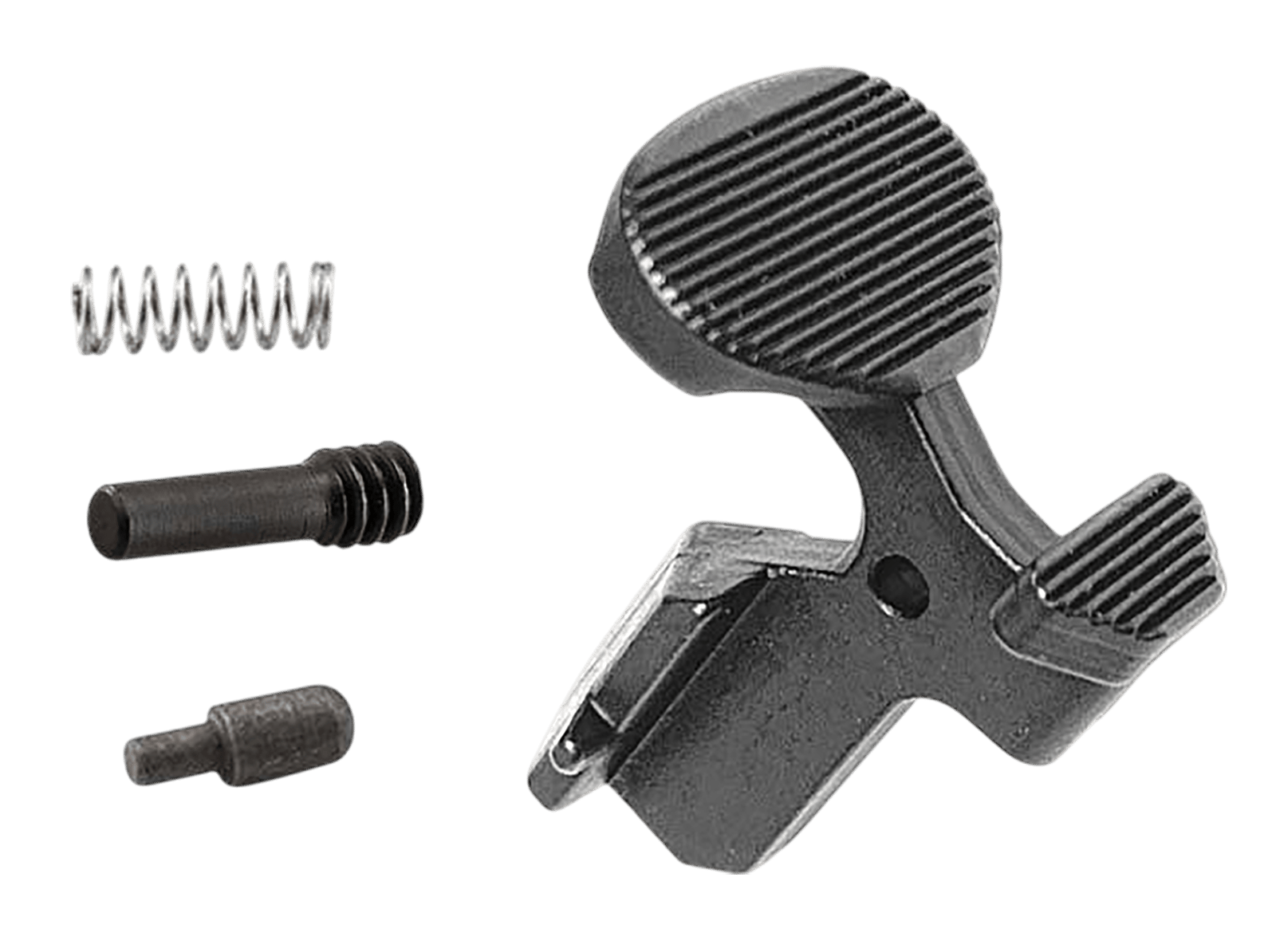 Luth-ar LR-BC308A The Paddle Bolt Catch Assembly Black Steel