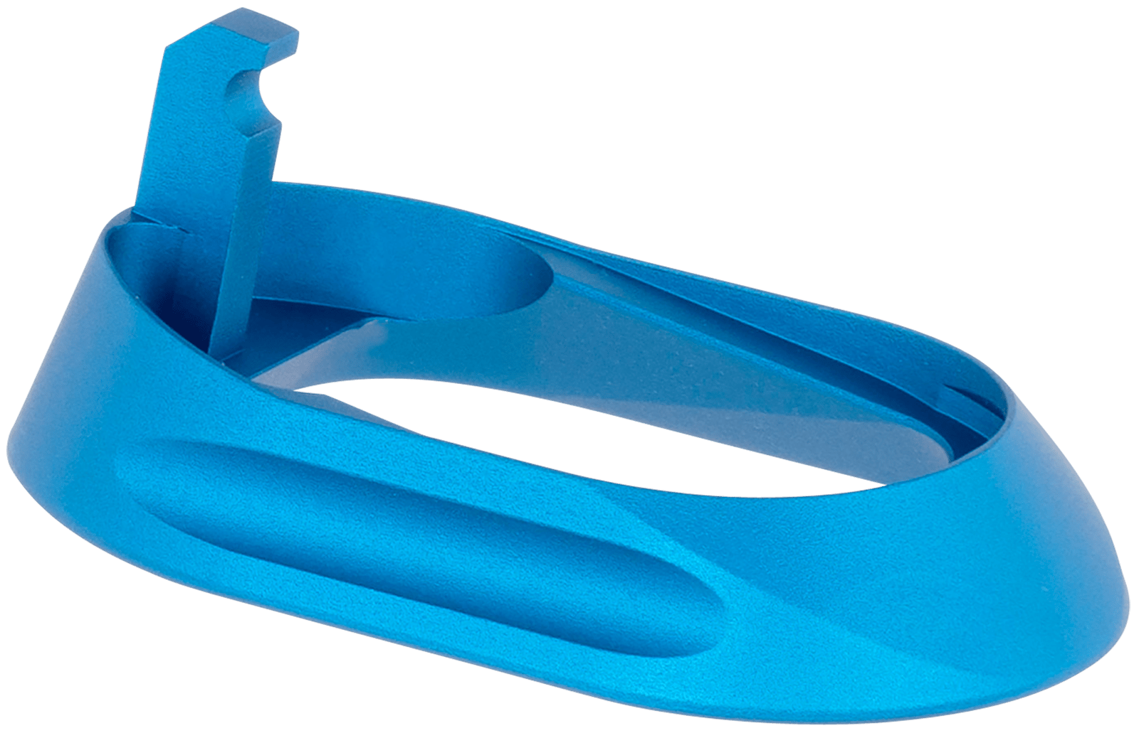 Walther Arms 2836319 Flared Magwell  for Walther PPQ w/Steel or Polymer Frame Blue Machined Aluminum