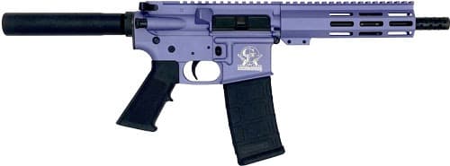 GLFA AR15 PISTOL 223 WYLDE 7.5" NITRIDE BBL WILD ORCHID