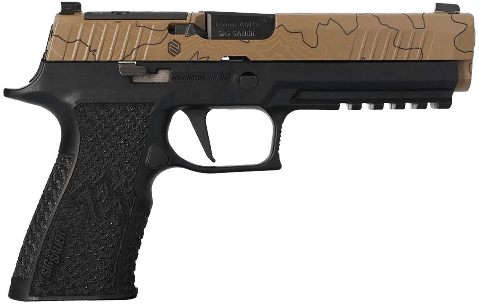 SIG 320X510CXR3CWR2 P320X ENDURE 10MM 5 15R TOPOGR