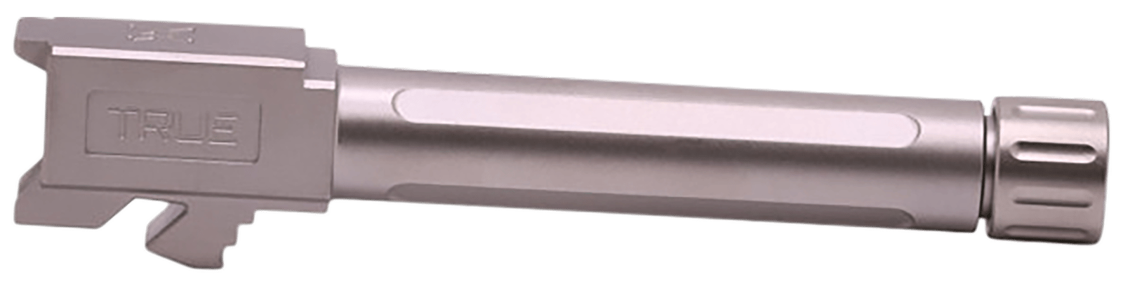 True Precision Inc TPG19BXT Glock  9mm Luger 4.50" Threaded Satin Stainless Steel, Fits Glock 19 Gen1-5