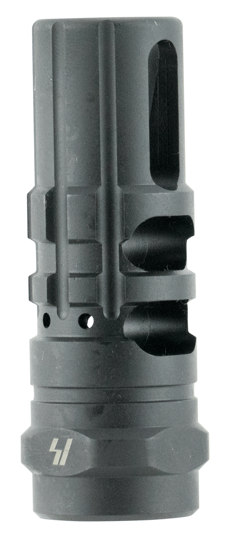 Strike Industries JCOMP2308 JComp Gen 2 Black Steel w/ 5/8"-24 tpi Threads 2.55" OAL 0.87" Diameter 0.34" Diameter 308 Win 7.62x51mm NATO Fits AR-Platform