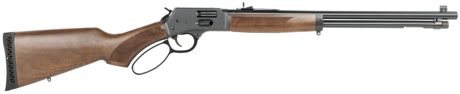 Henry H012PG44M Provider 44 Mag/44 Special 10+1 20" Blued Round Barrel, Blued Steel Drilled & Tapped Receiver, American Walnut Fixed w/Pistol Grip Stock
