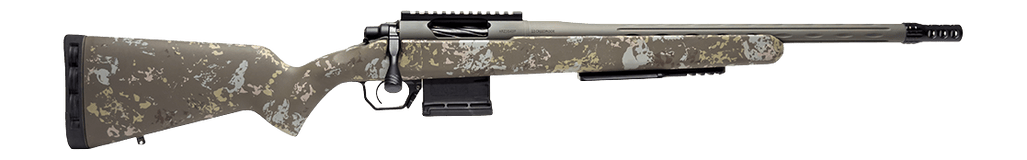 Horizon Firearms HRF-VA2-7PRC-22R Vandal 2 7mm PRC 22" Mil-Spec OD Green Skip Dash Fluted/Threaded Barrel, Mil-Spec OD Green Receiver w/Picatinny Rail, Arca Rail Forend, Timberline Iota BKS Right Hand