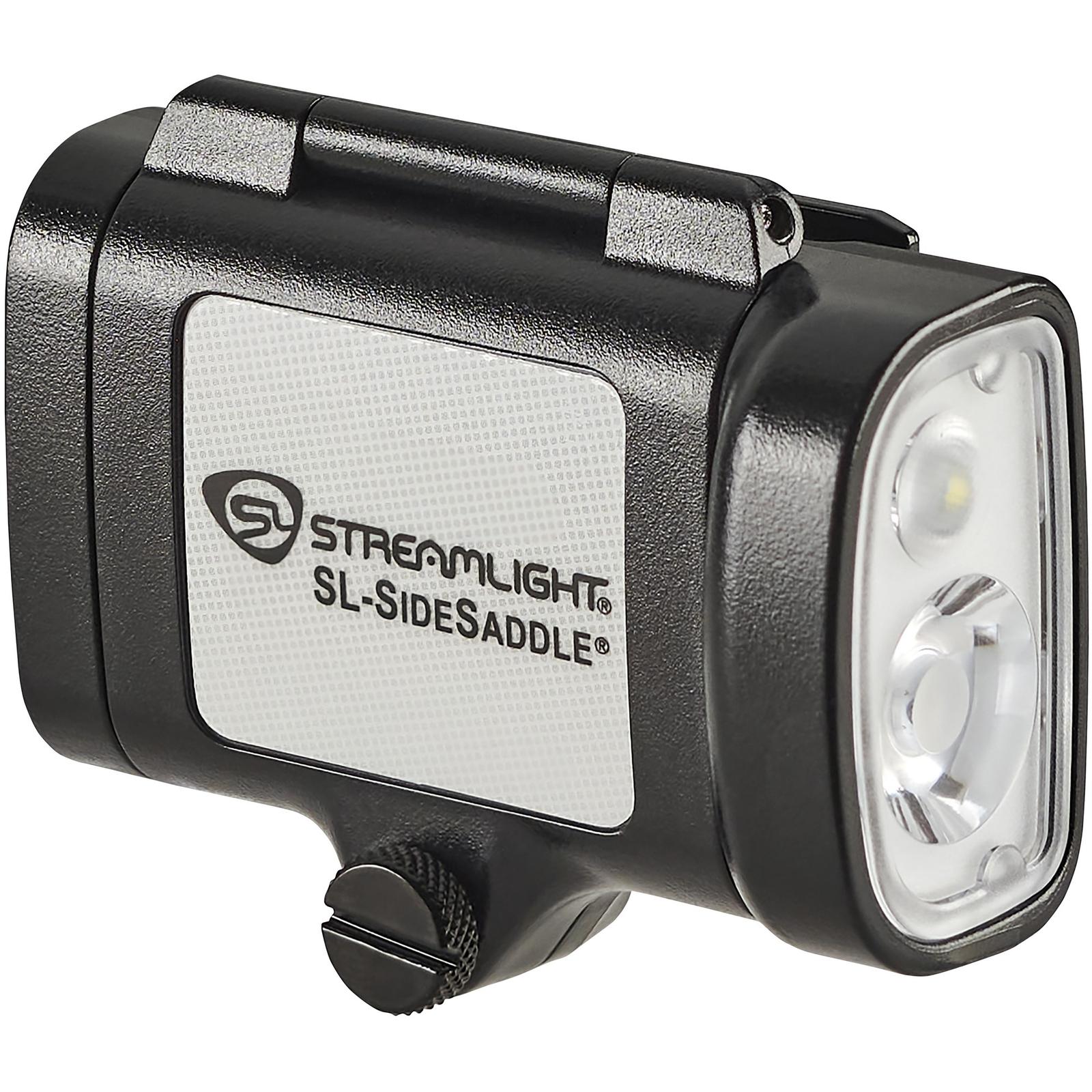 STRMLGHT SL-SIDESADDLE HARD HAT BLK