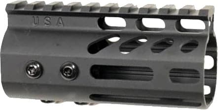 GUNTEC ULTRA LIGHT HANDGUARD 4" M-LOK BLACK