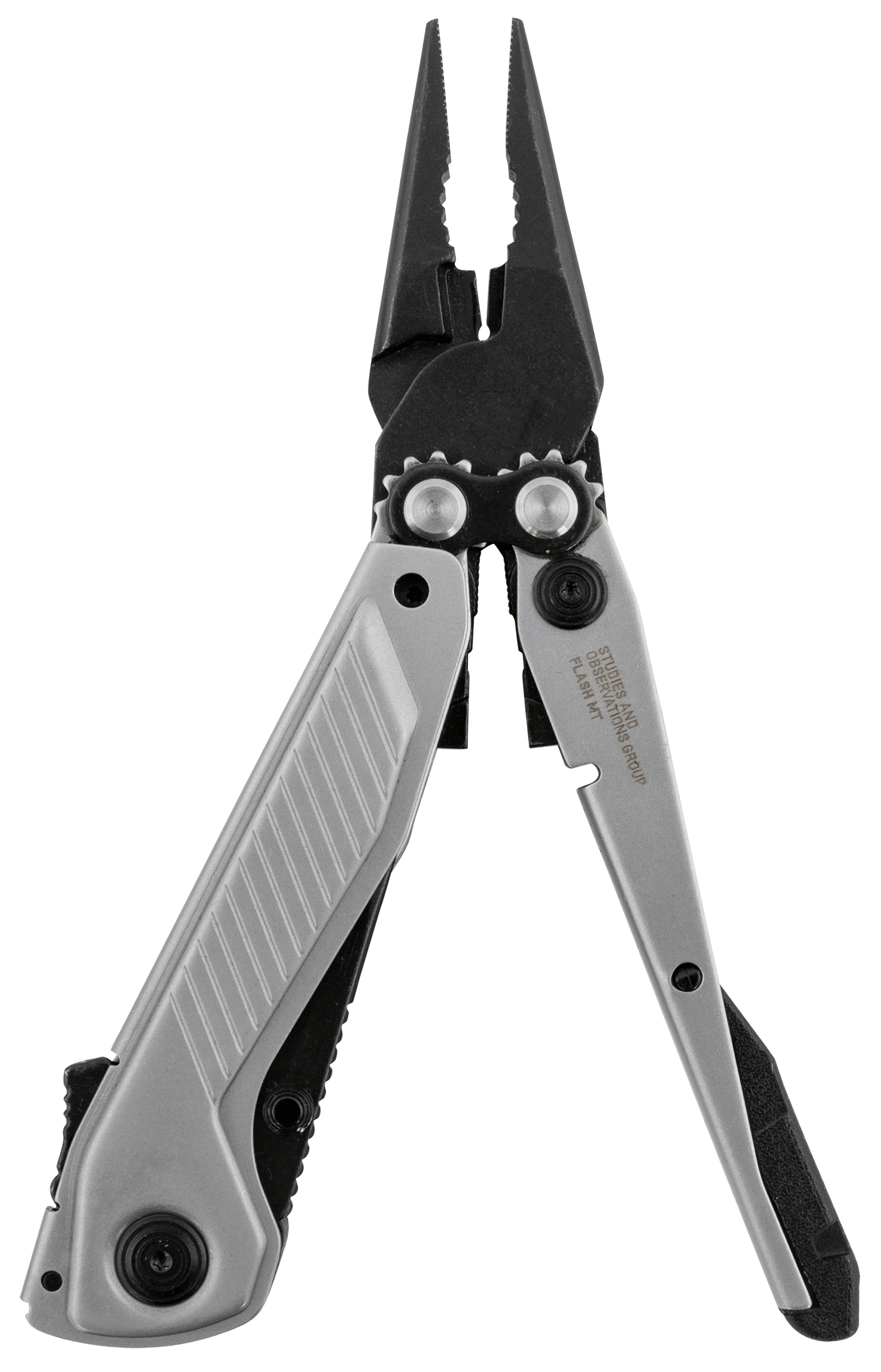 S.O.G SOG29550141 Flash MT Black/Silver Cryo D2 5.60" Long Plain Blade