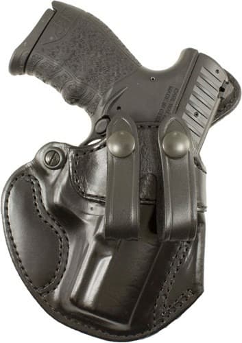 DESANTIS COZY PARTNER HOLSTER IWB RH LTHR FITS GLOCK 43 BLK