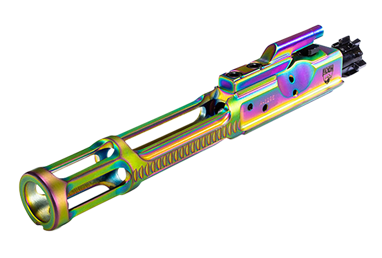 Faxon Firearms FF556BCGCNITRIDELWNCR Gunner  5.56 NATO Nitride Full Auto Chameleon