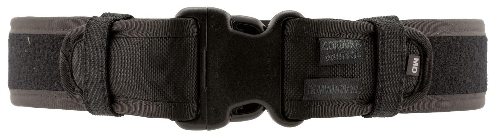Blackhawk 44B2XLBK Ergonomic Duty Belt Padded Black Cordura 44-48" 2.25" Wide Buckle Closure