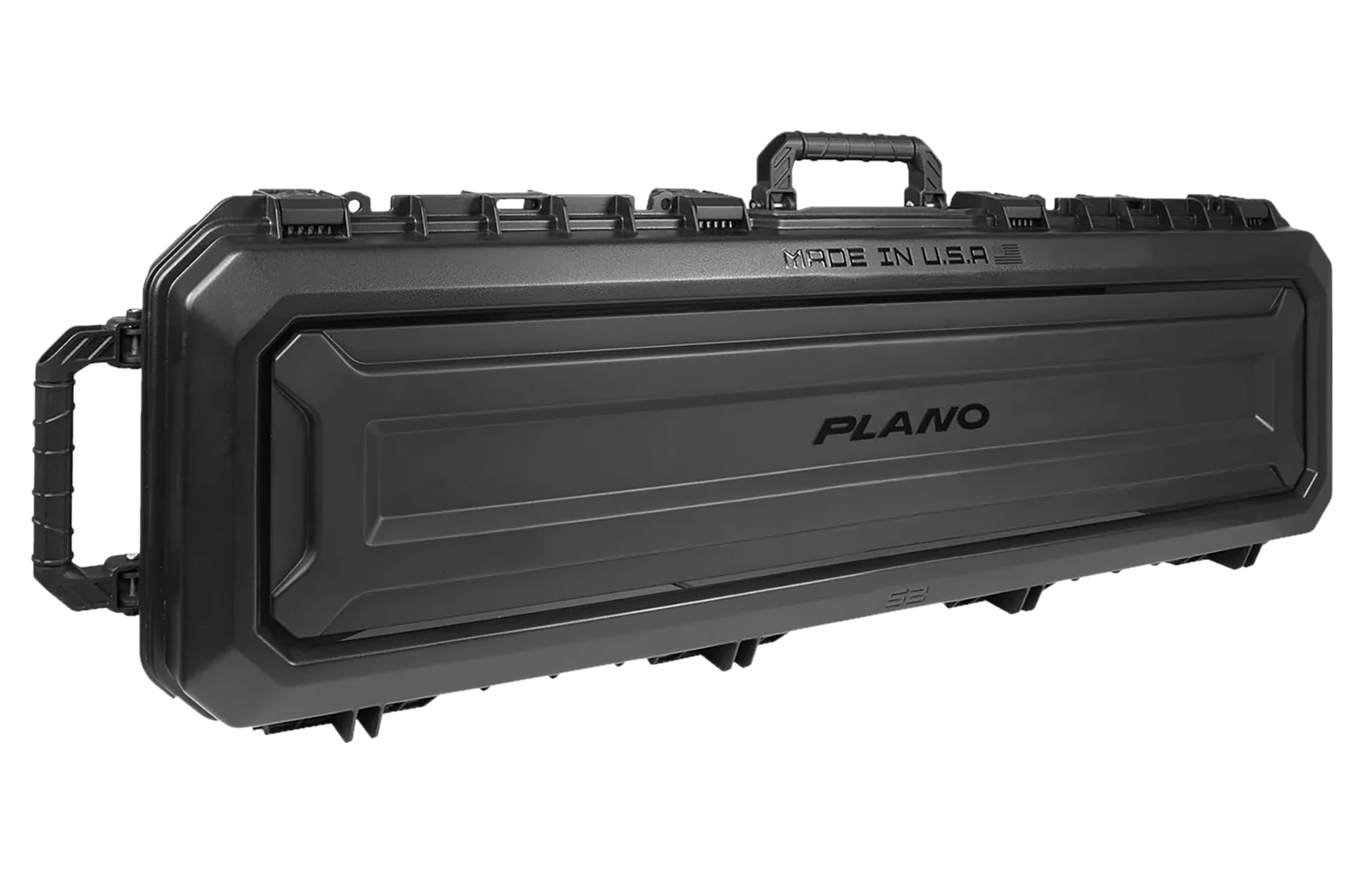 Plano PLA118521 All Weather Double Gun Case Black Polymer Foam Padding