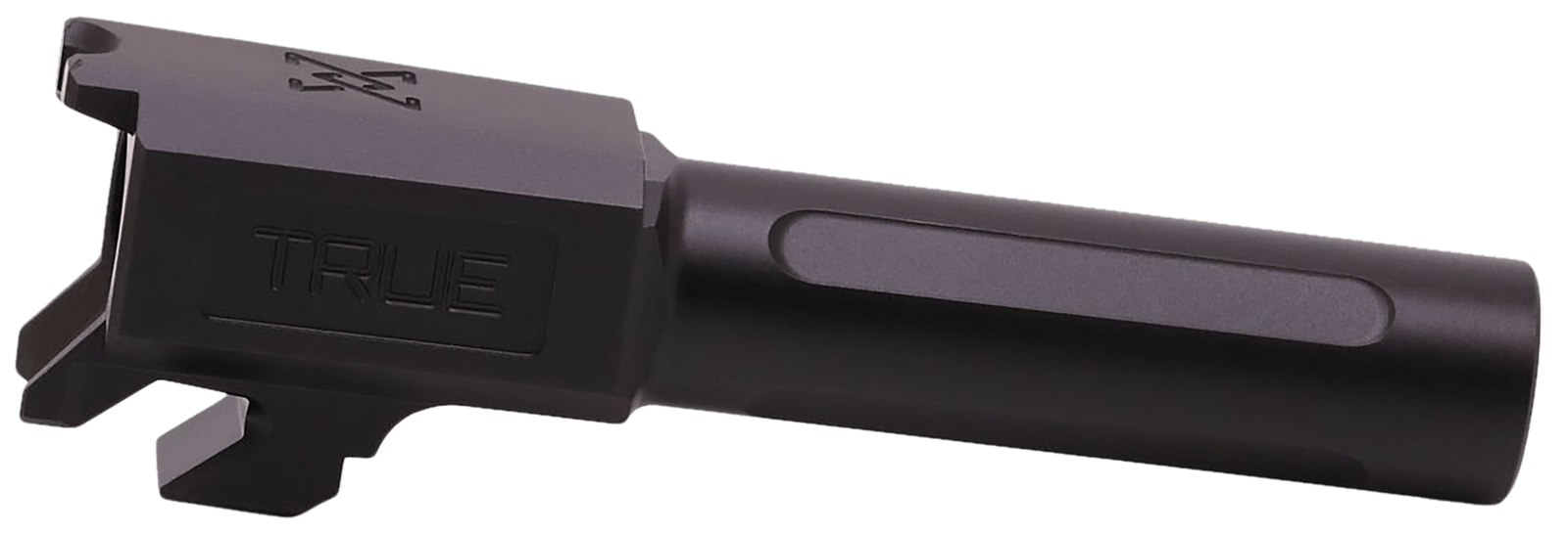 True Precision Inc TPSHCBXBL Springfield  9mm Luger 3.10" Fluted Black Nitride Stainless Steel, Fits Springfield Hellcat