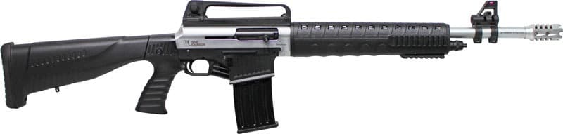 IVER JOHNSON STRYKER 12GA 3" 20" 5RD NICKEL BLACK