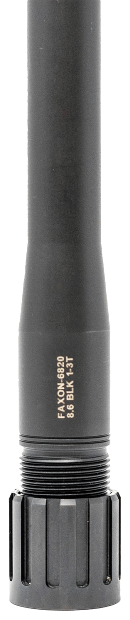 Faxon Firearms 700B863N16NMQ RemAge Modified Light Palma 8.6 Blackout 16" Target Crown Steel QPQ Black Nitride 416R Stainless Steel Barrel