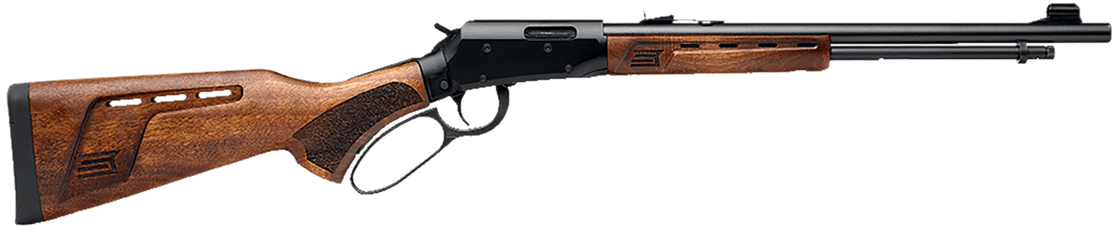 Savage Arms 46120 Revel Deluxe Full Size 22 WMR 9+1 18" Black Satin Threaded Barrel, Black Cerakote Drilled & Tapped Aluminum Receiver, Satin Walnut Fixed Stock, Right Hand