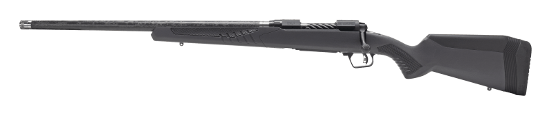 Savage Arms 57714 110 UltraLite 6.5 Creedmoor 4+1 22" Carbon Fiber Wrapped Barrel, Black Melonite Rec, Gray AccuStock with AccuFit, Left Hand
